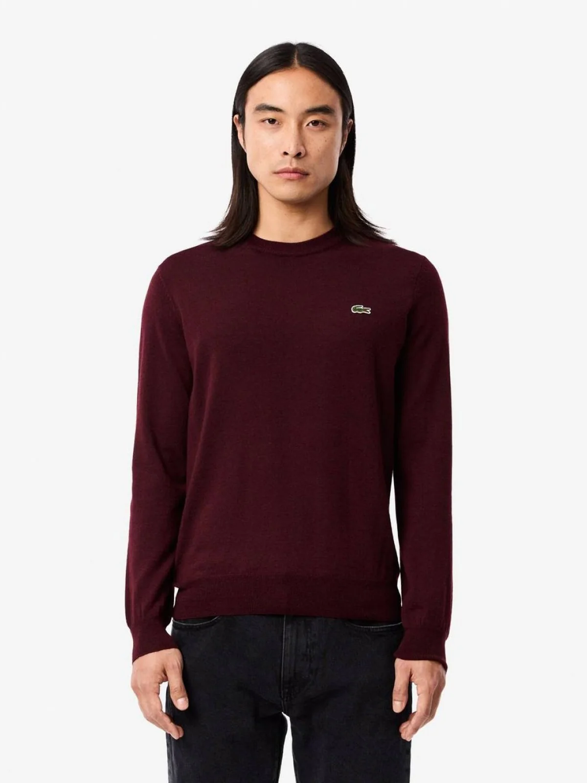 LACOSTE Maglione Uomo  AH3225 BZD Rosso - Image 2
