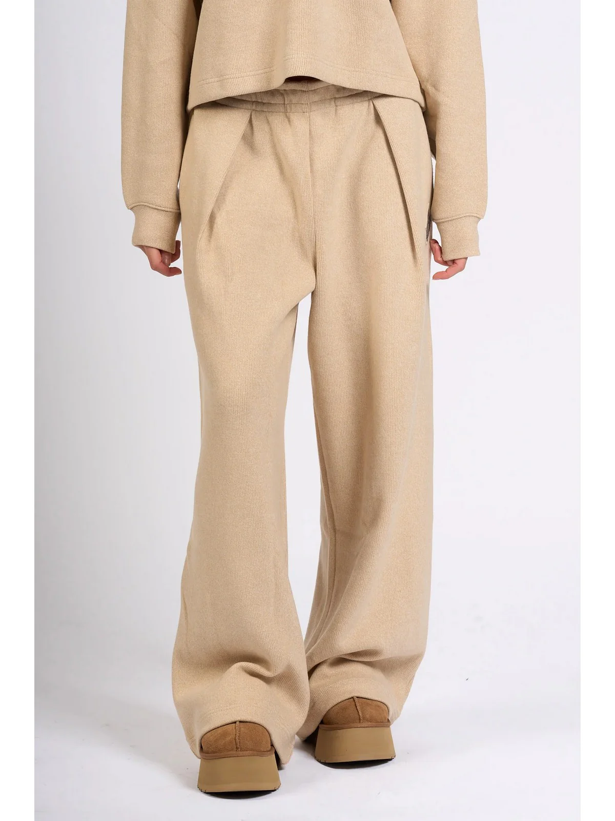 LACOSTE Pantalone Donna  XF9786 4KI Beige - Image 6