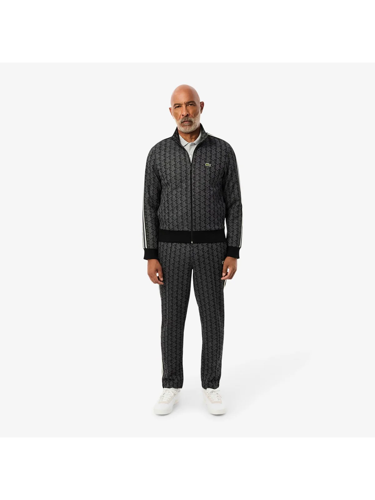 LACOSTE Pantalone Uomo  XH1440 4PC NERO/GRIGIO SCURO - Image 2
