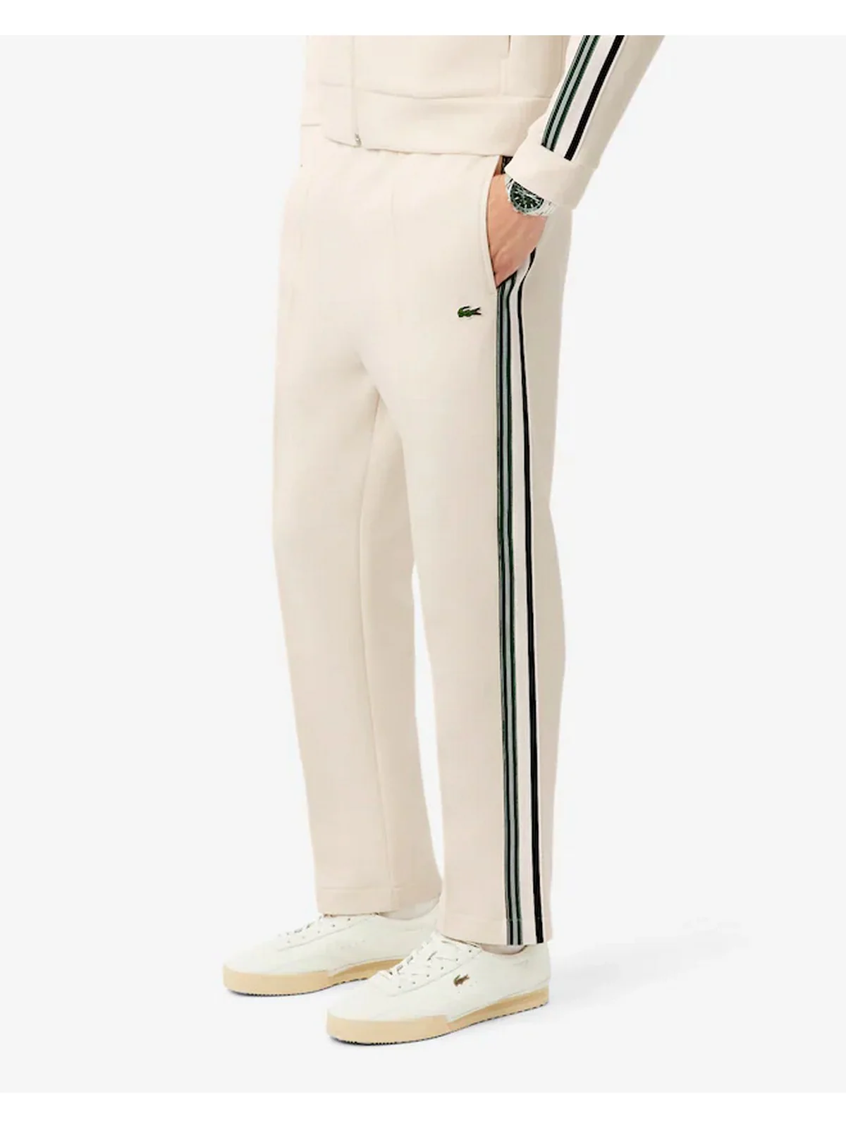 LACOSTE Pantalone Uomo XH5824 XFJ Beige - Image 3