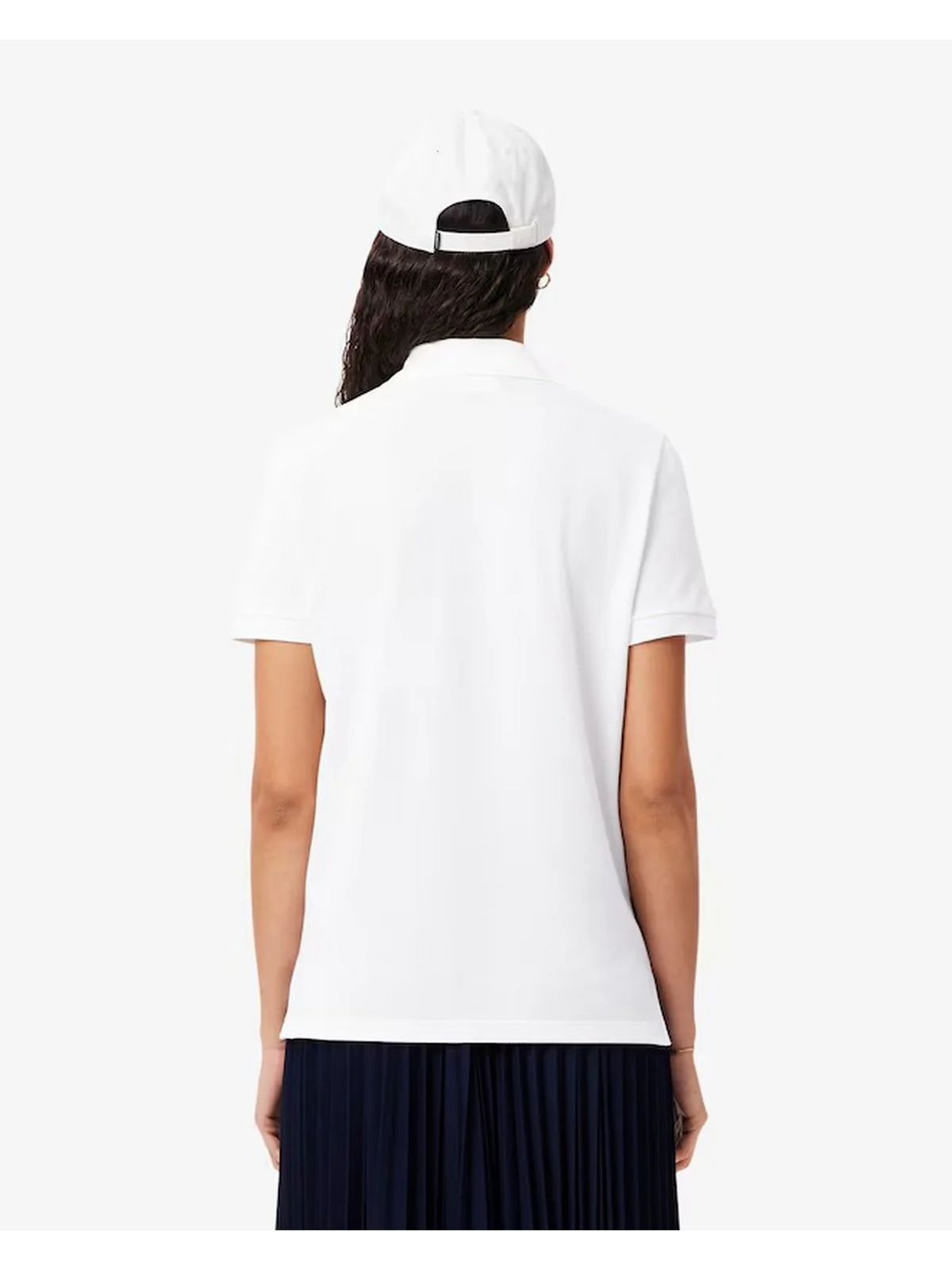 LACOSTE Polo Donna  PF7839 001 Bianco - Image 4