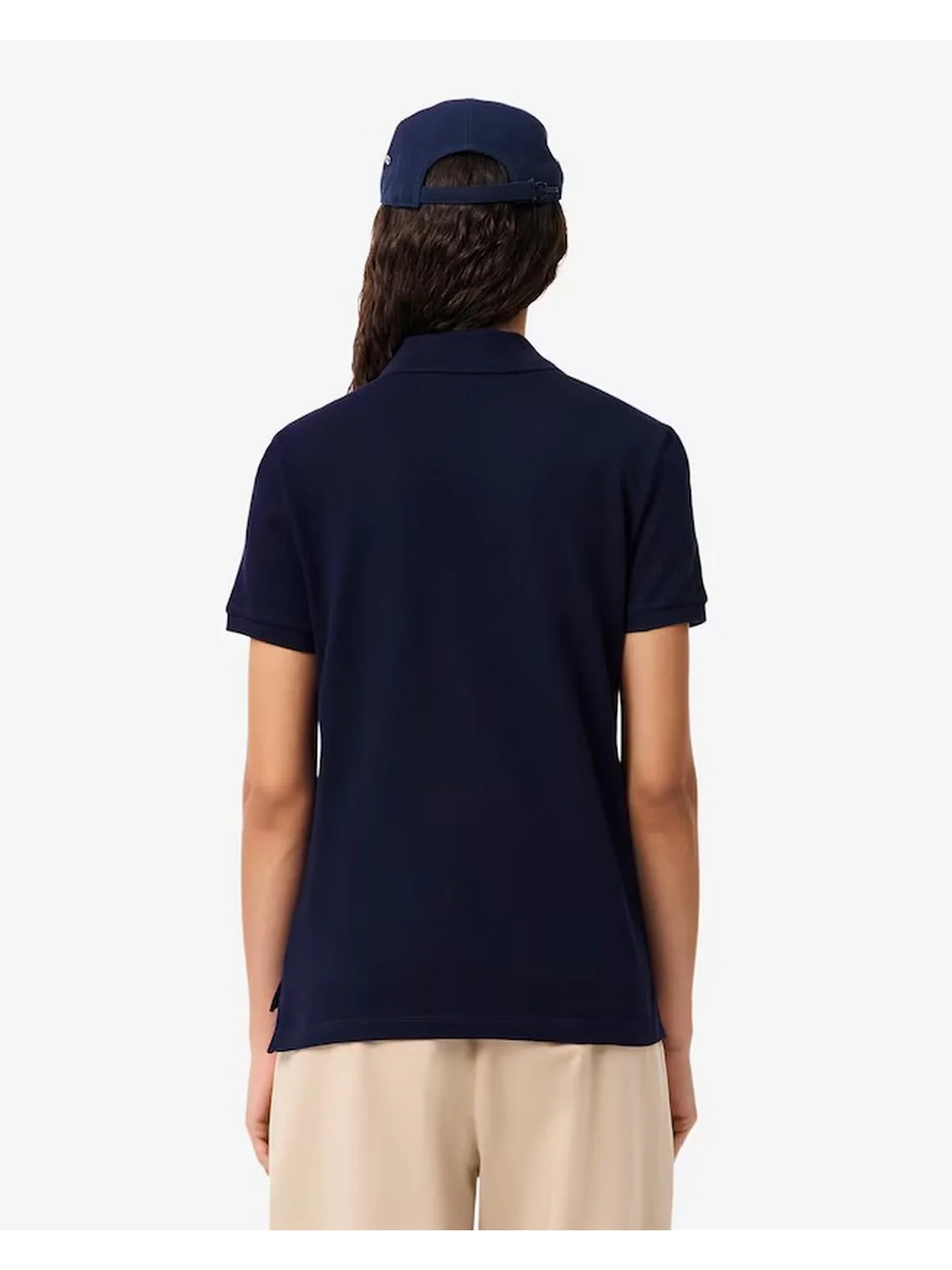 LACOSTE Polo Donna PF7839 166 Blu - Image 3