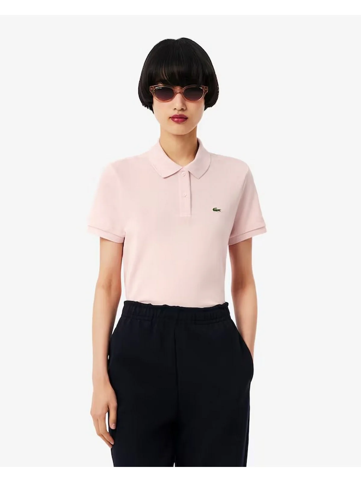 LACOSTE Polo Donna  PF7839 ADY Rosa - Image 2