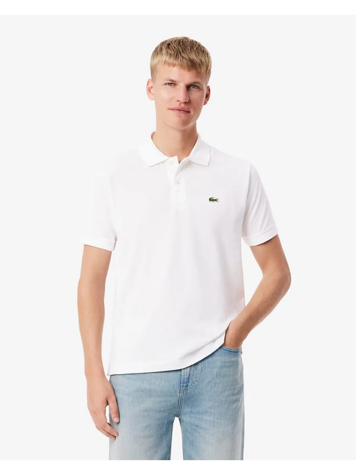 LACOSTE Polo Uomo  1212 001 Bianco - Image 2