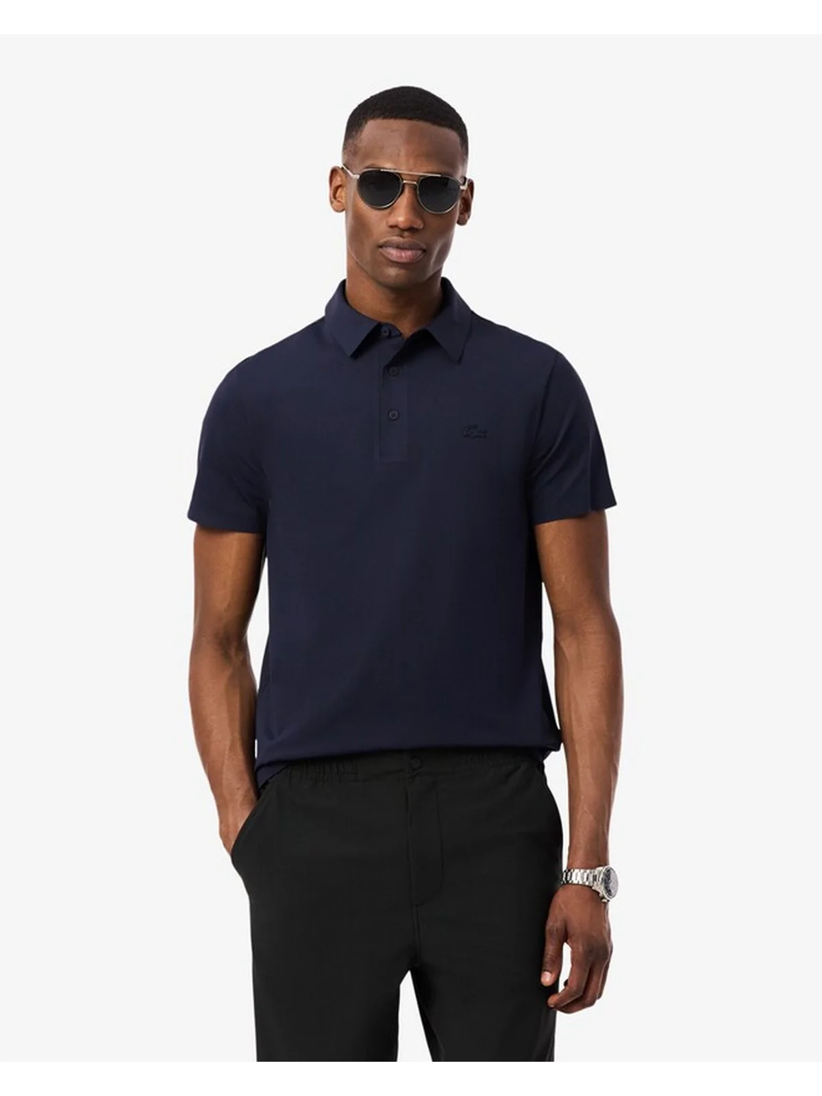LACOSTE Polo Uomo DH1604 HDE BLU - Image 4