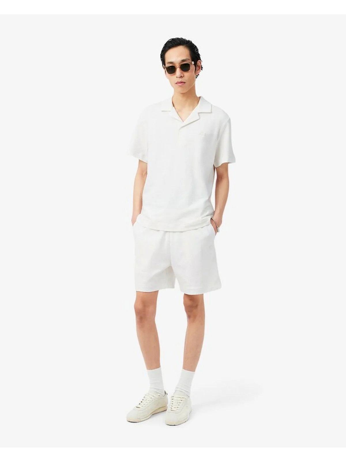 LACOSTE Polo Uomo  DH1969 70V Bianco - Image 5