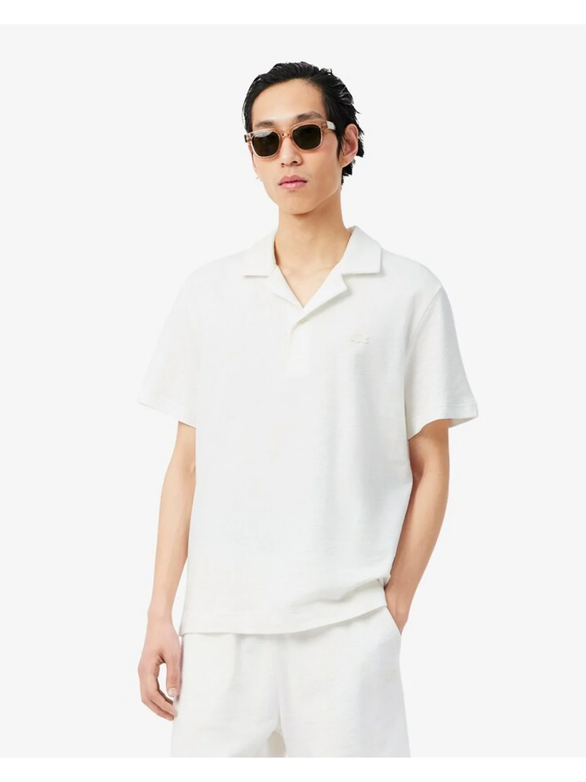 LACOSTE Polo Uomo  DH1969 70V Bianco - Image 6