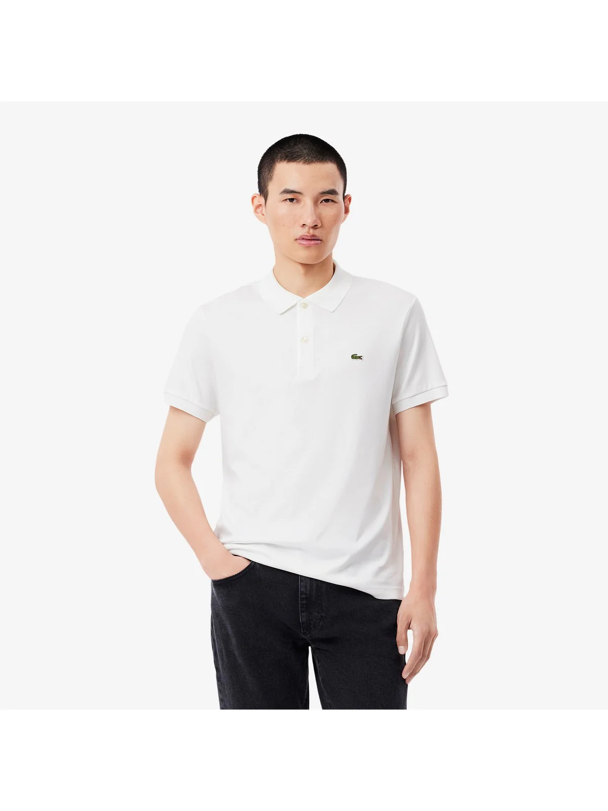 LACOSTE Polo Uomo  DH2050 001 Bianco - Image 2