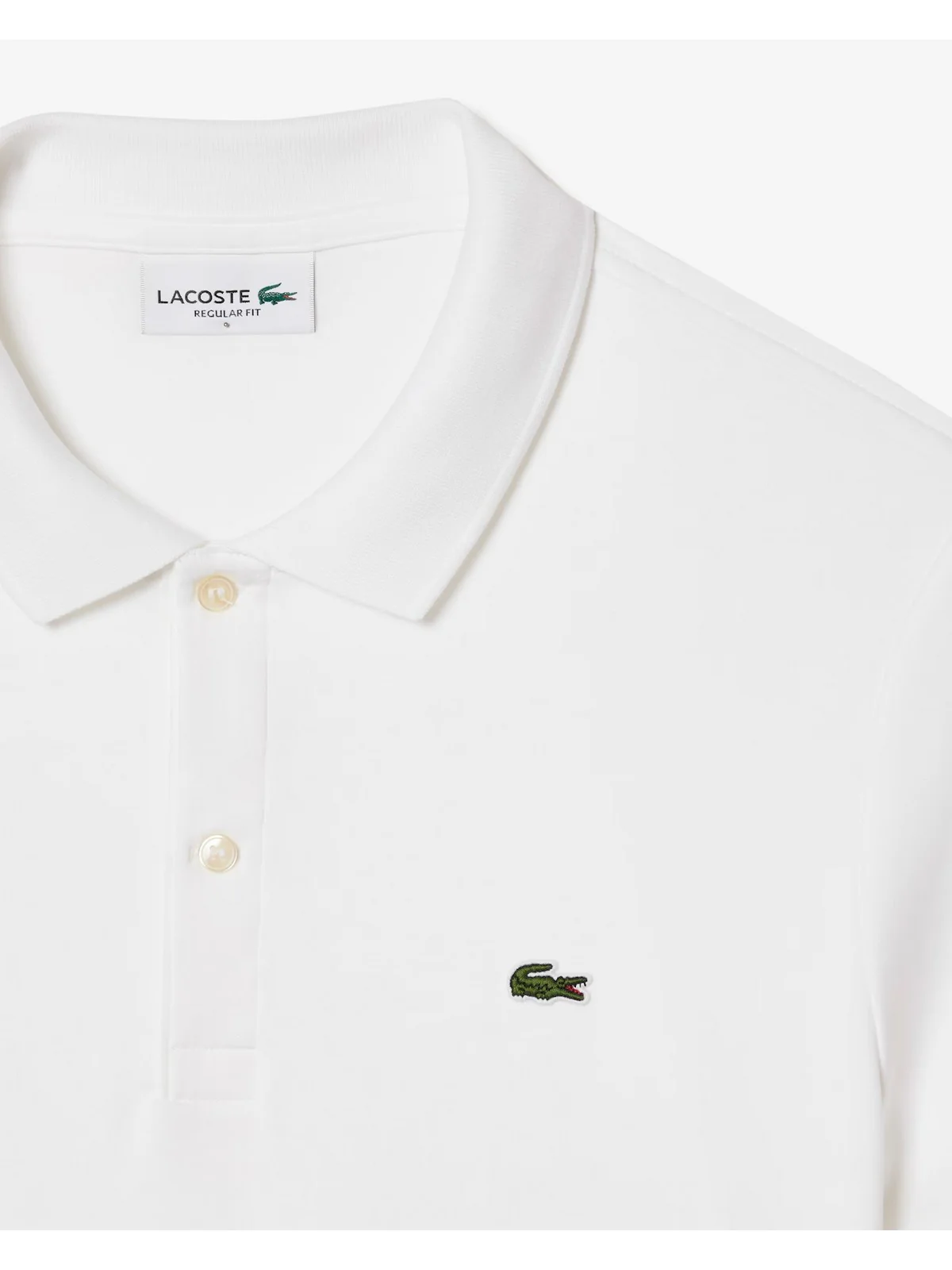 LACOSTE Polo Uomo  DH2050 001 Bianco - Image 5