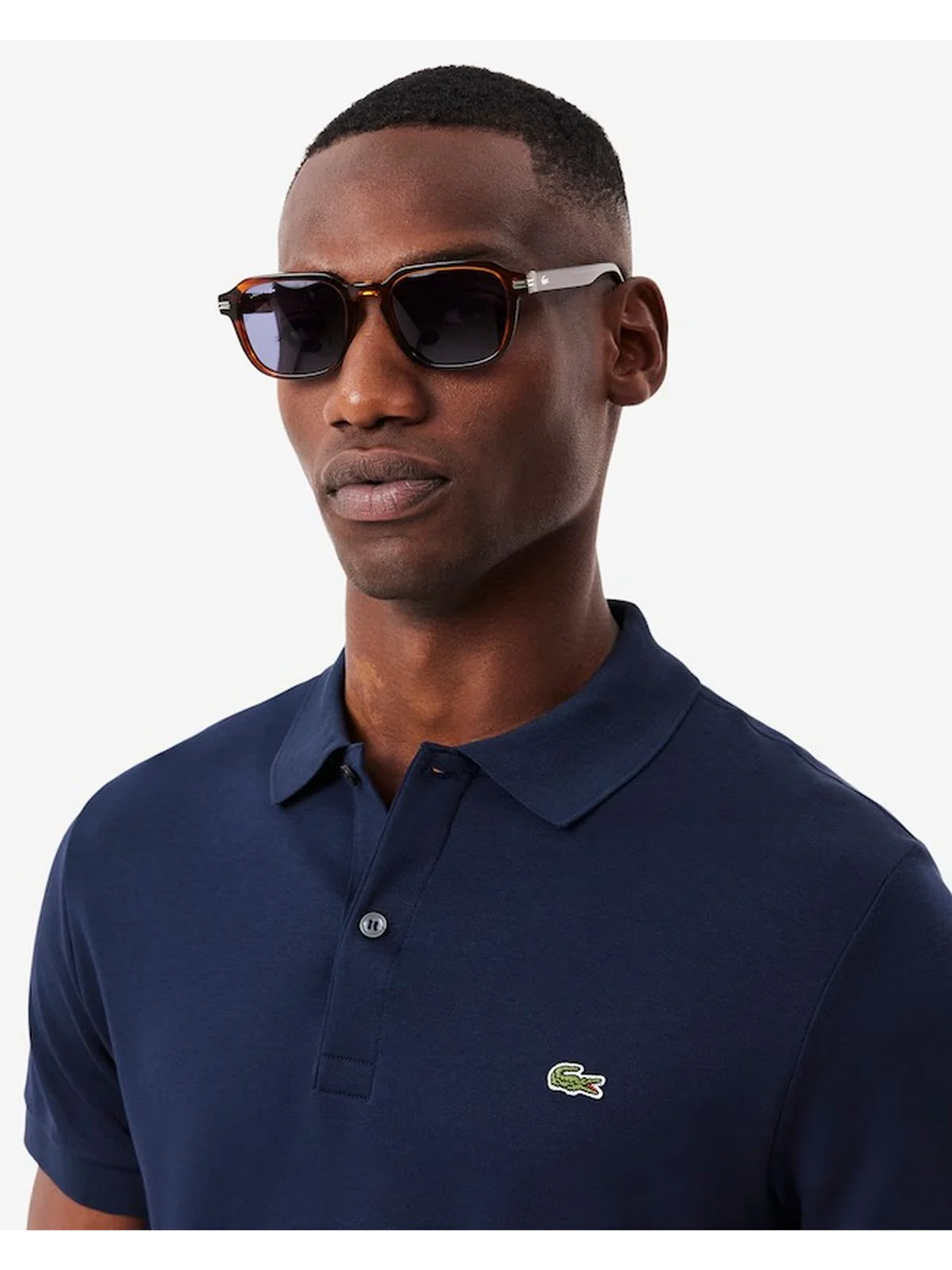 LACOSTE Polo Uomo DH2050 166 Blu - Image 3
