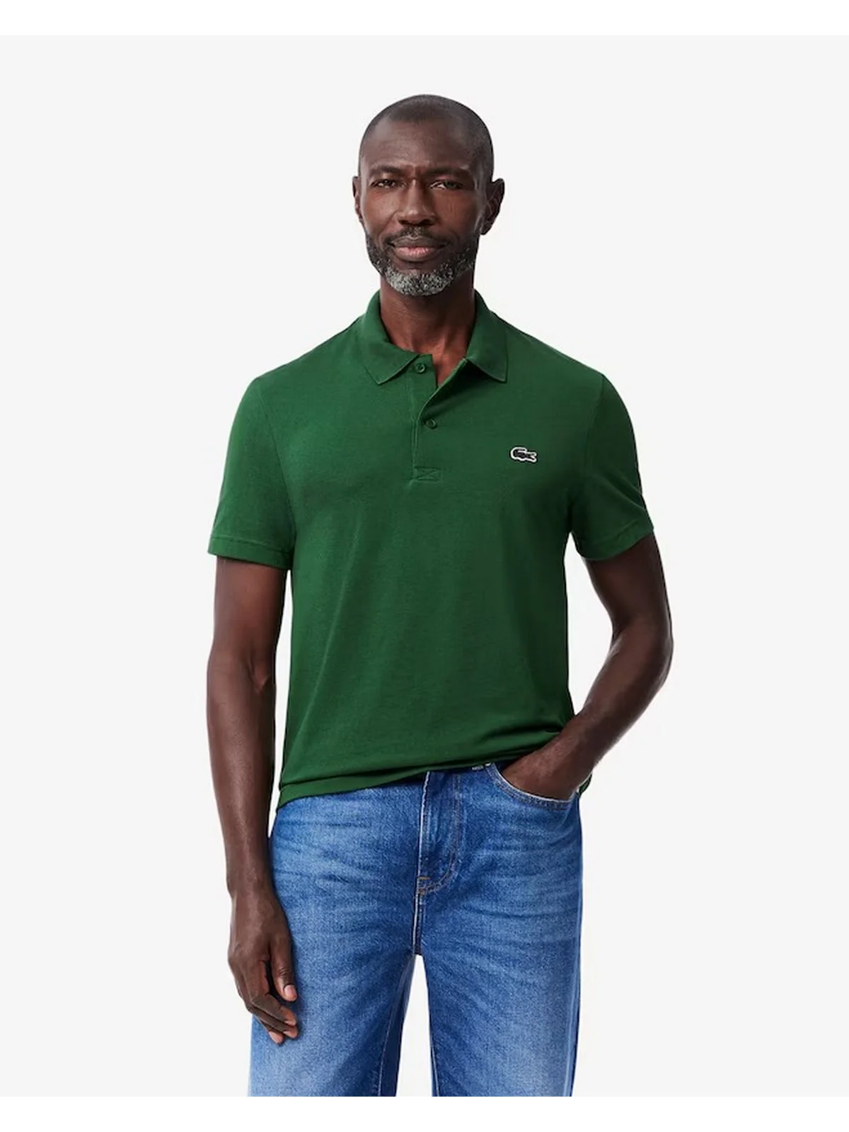 LACOSTE Polo Uomo  DH5522 132 Verde - Image 2