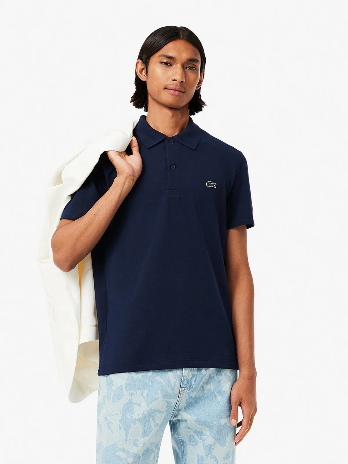 LACOSTE Polo Uomo DH5522 166 Blu - Image 2
