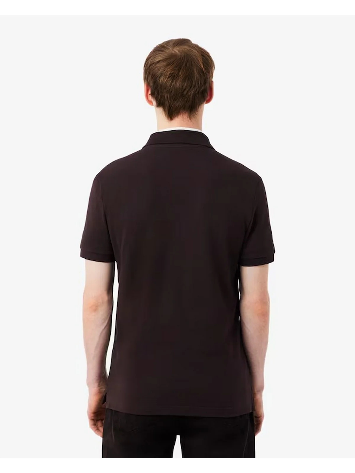 LACOSTE Polo Uomo  PH4012 3LA Marrone - Image 3