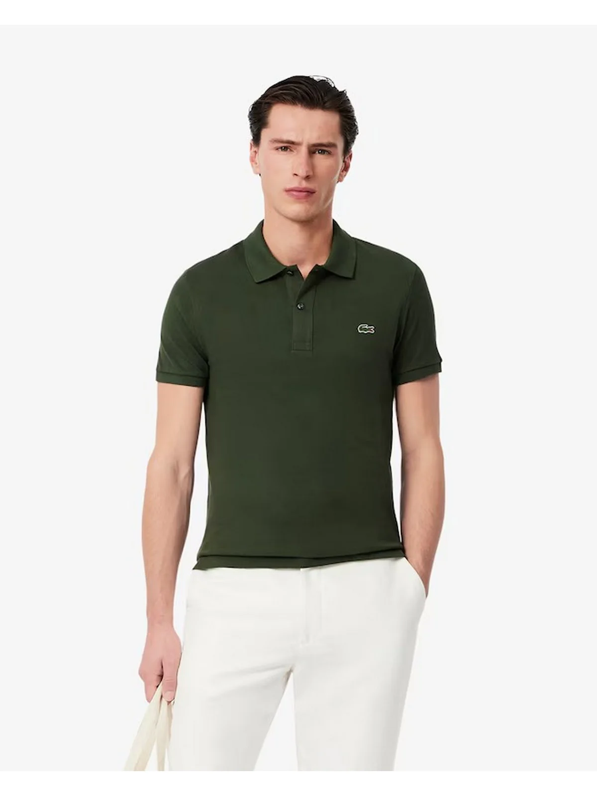 LACOSTE Polo Uomo  PH4012 HCF Verde - Image 2