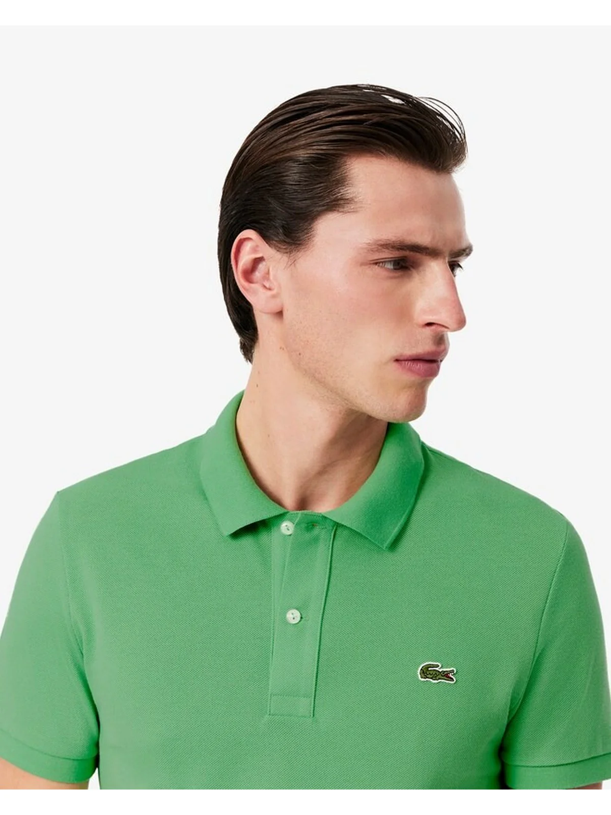 LACOSTE Polo Uomo  PH4012 TTF Verde - Image 3