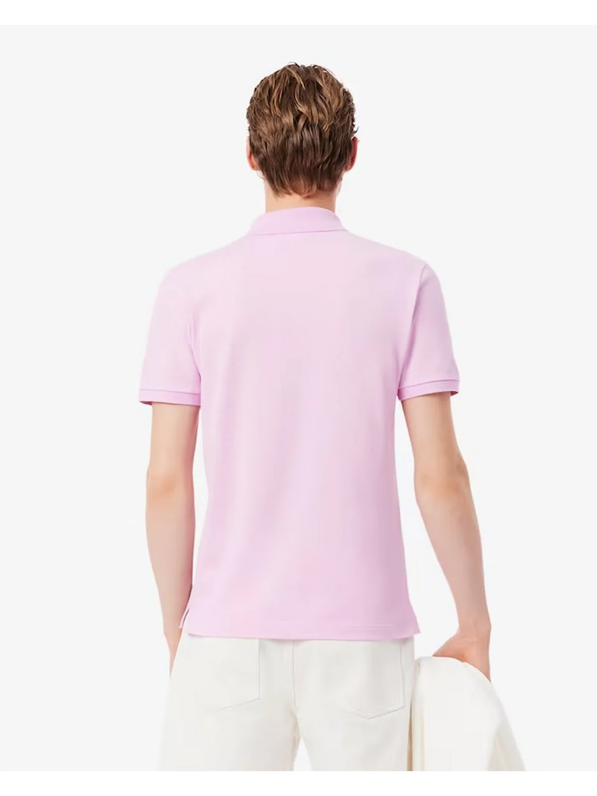 LACOSTE Polo Uomo  PH4012 Z4H Rosa - Image 3