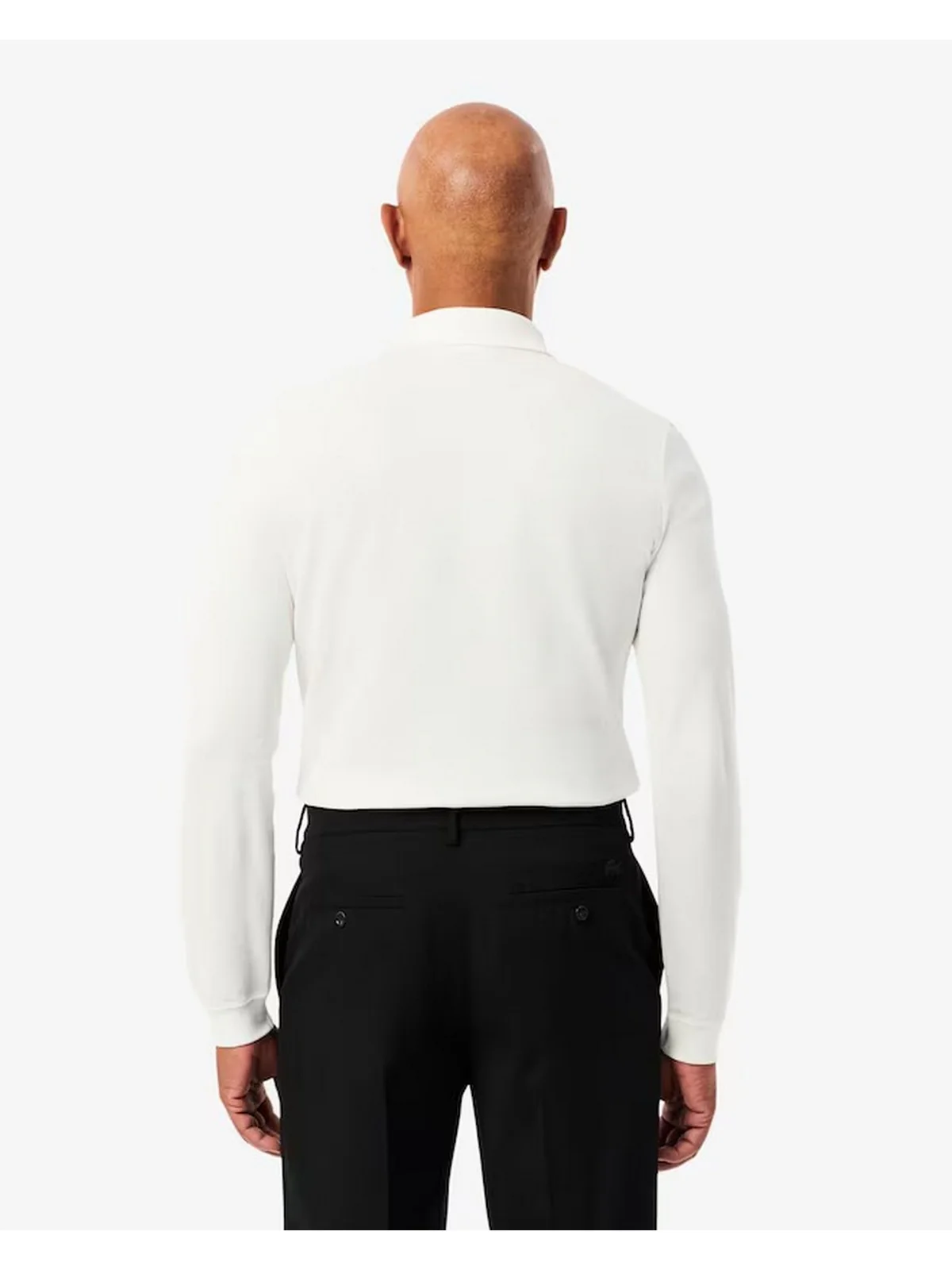 LACOSTE Polo Uomo  PH4013 001 NERO/GRIGIO SCURO - Image 4