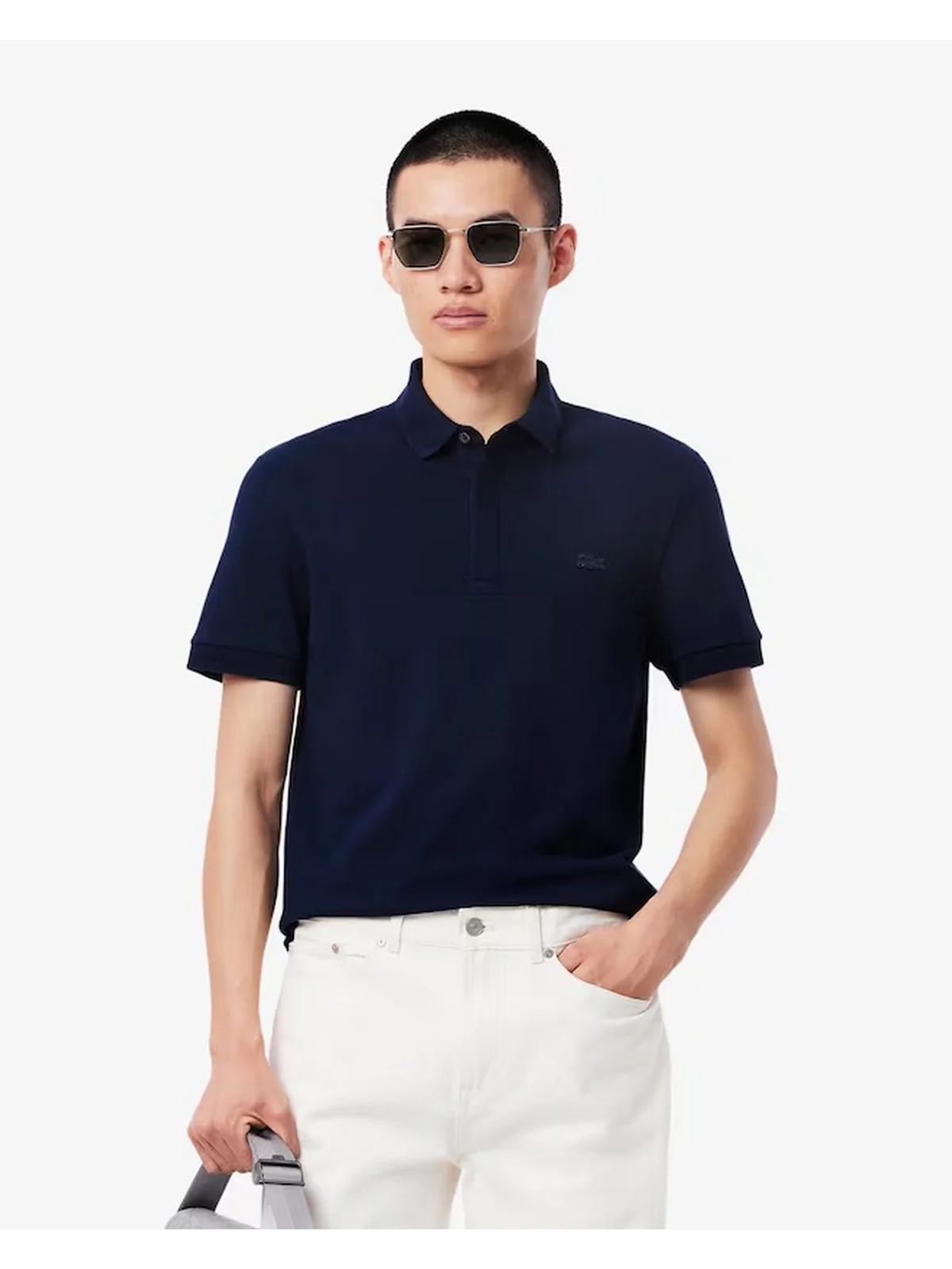 LACOSTE Polo Uomo  PH5522 166 Blu - Image 2