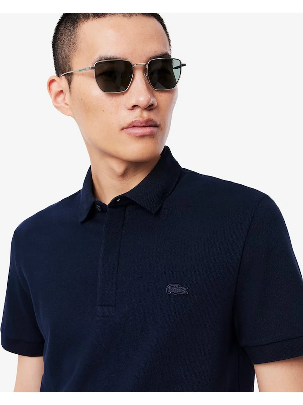 LACOSTE Polo Uomo  PH5522 166 Blu - Image 3