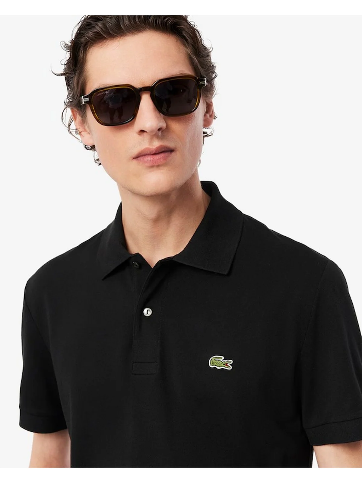 LACOSTE Polo Uomo PH9851 031 Nero - Image 3