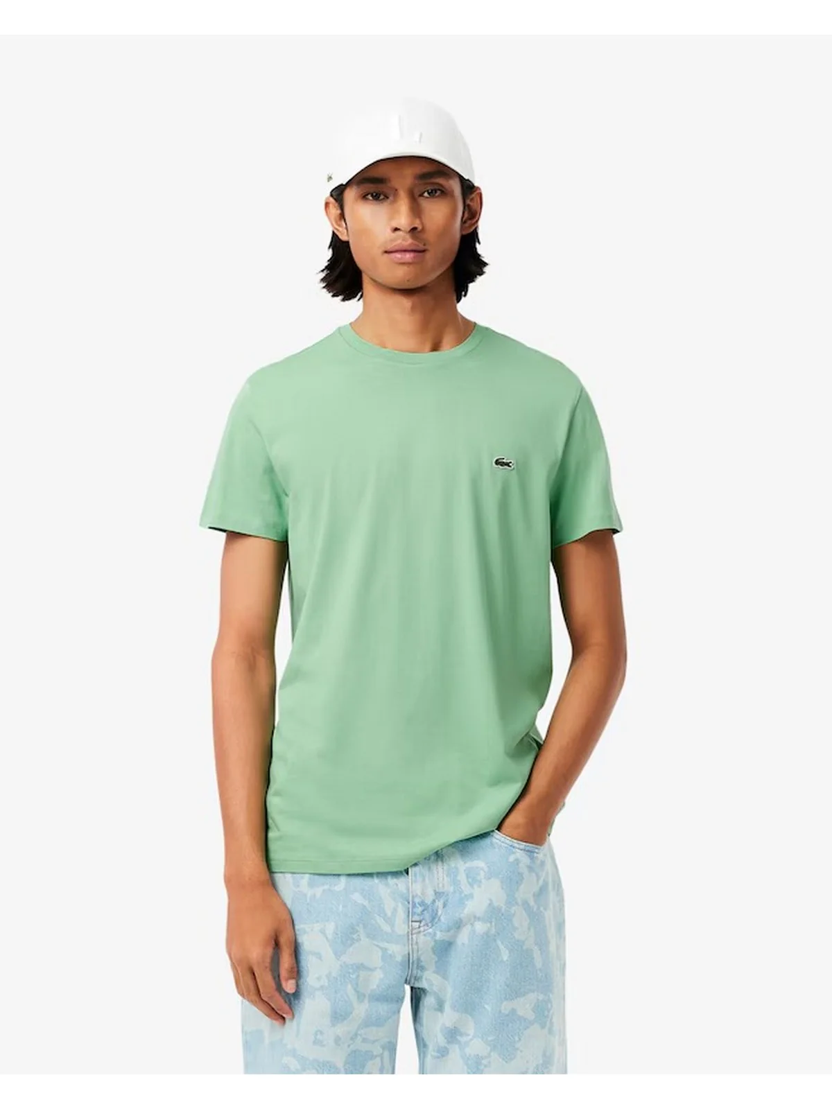 LACOSTE Polo Uomo TH6709 TTF Verde - Image 2