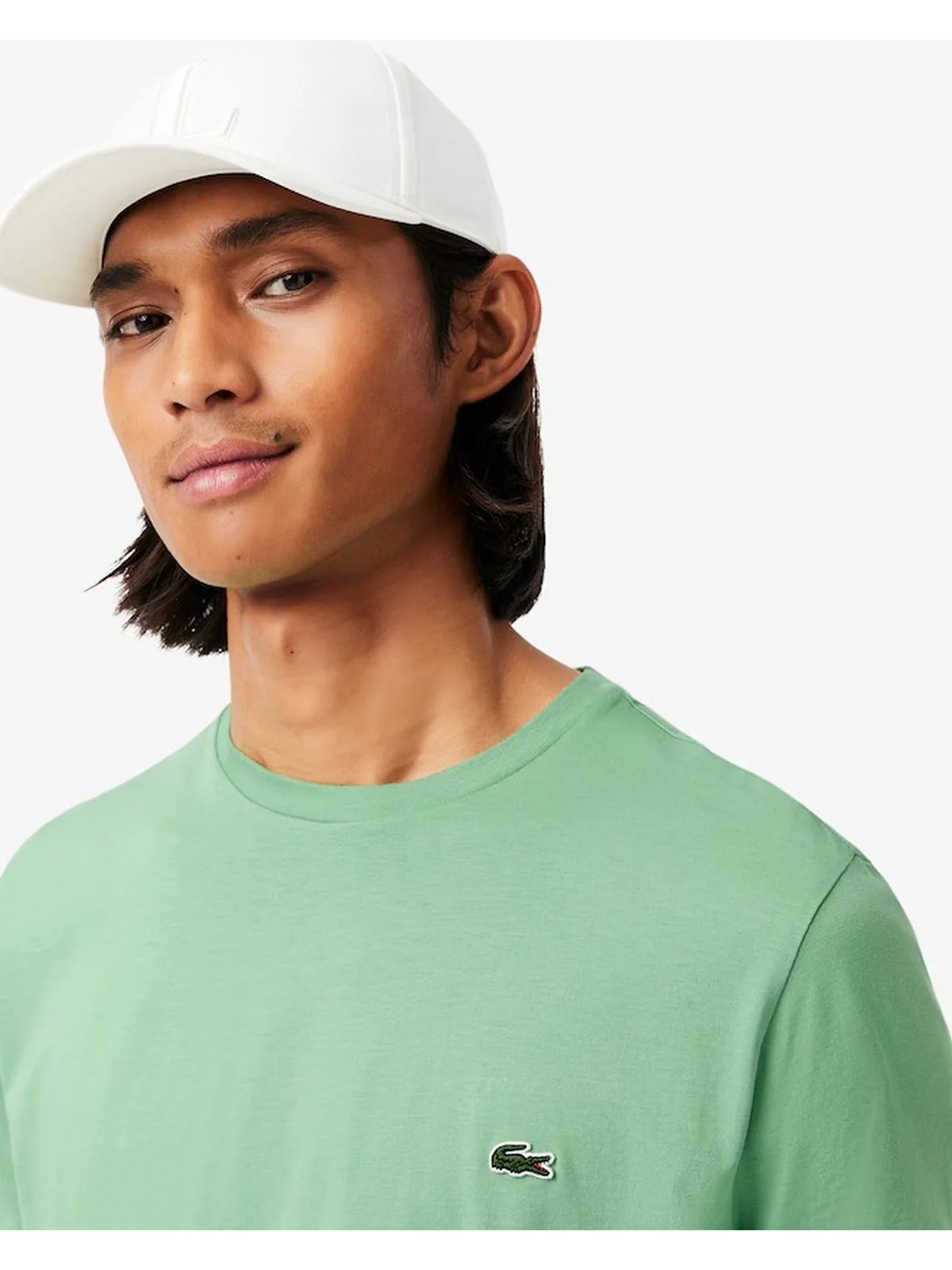 LACOSTE Polo Uomo TH6709 TTF Verde - Image 3