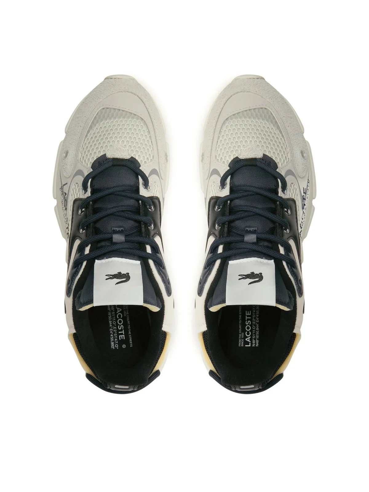 LACOSTE Sneaker Uomo  745SMA0001 2G9 Bianco - Image 3