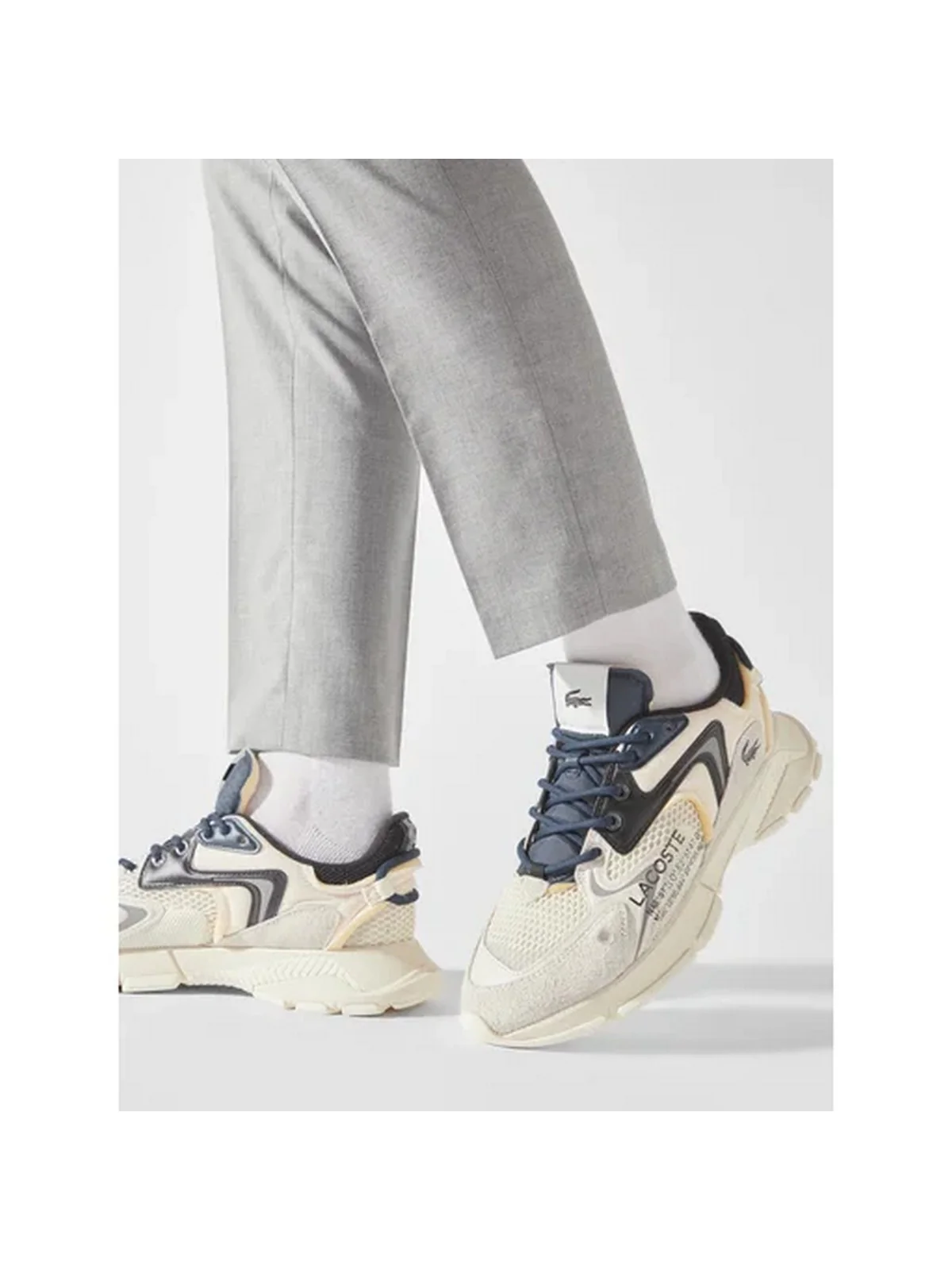 LACOSTE Sneaker Uomo  745SMA0001 2G9 Bianco - Image 4