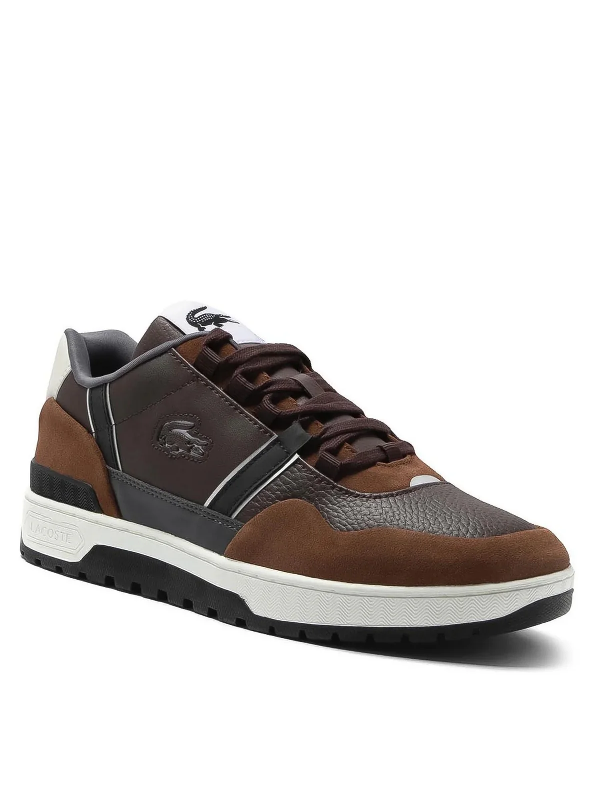LACOSTE Sneaker Uomo  746SMA0097 1W7 Marrone - Image 3