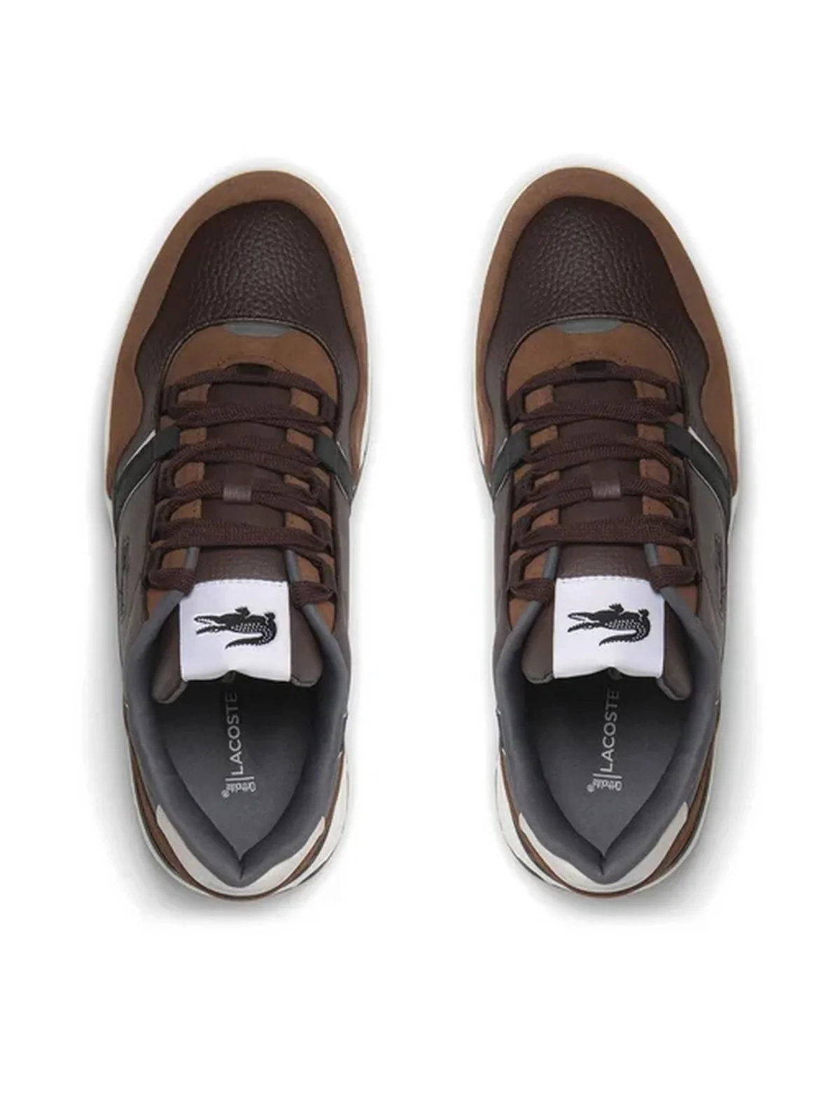 LACOSTE Sneaker Uomo  746SMA0097 1W7 Marrone - Image 5