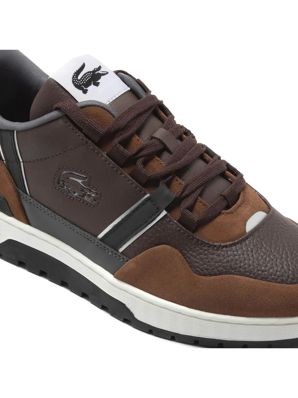 LACOSTE Sneaker Uomo  746SMA0097 1W7 Marrone - Image 6