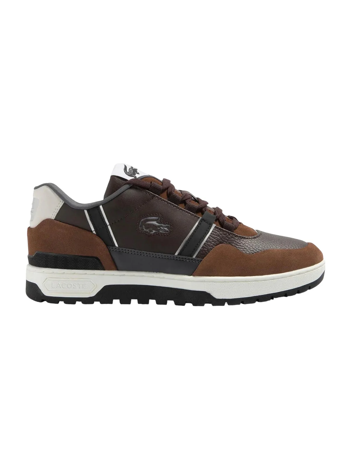 LACOSTE Sneaker Uomo  746SMA0097 1W7 Marrone - Image 7