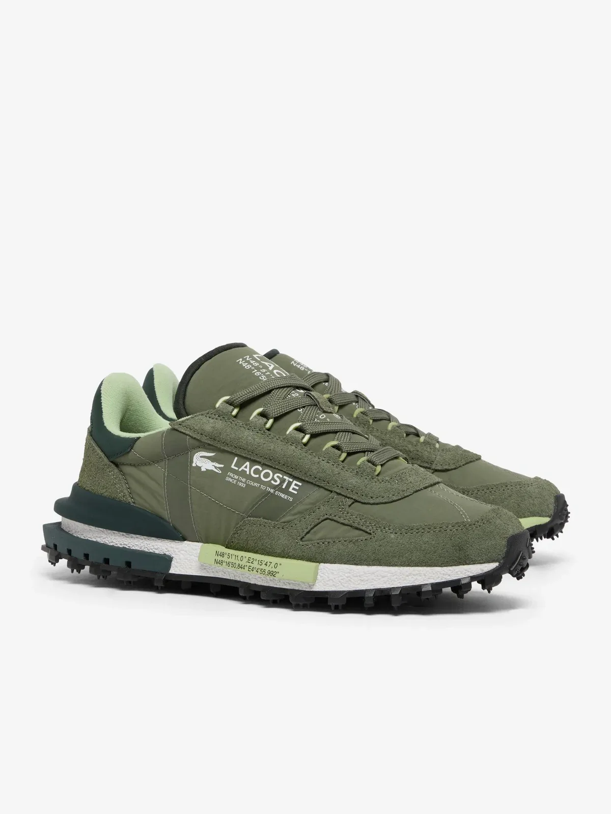 LACOSTE Sneaker Uomo ELITE ACTIVE 1262 751SMA0041 255 VERDE - Image 6