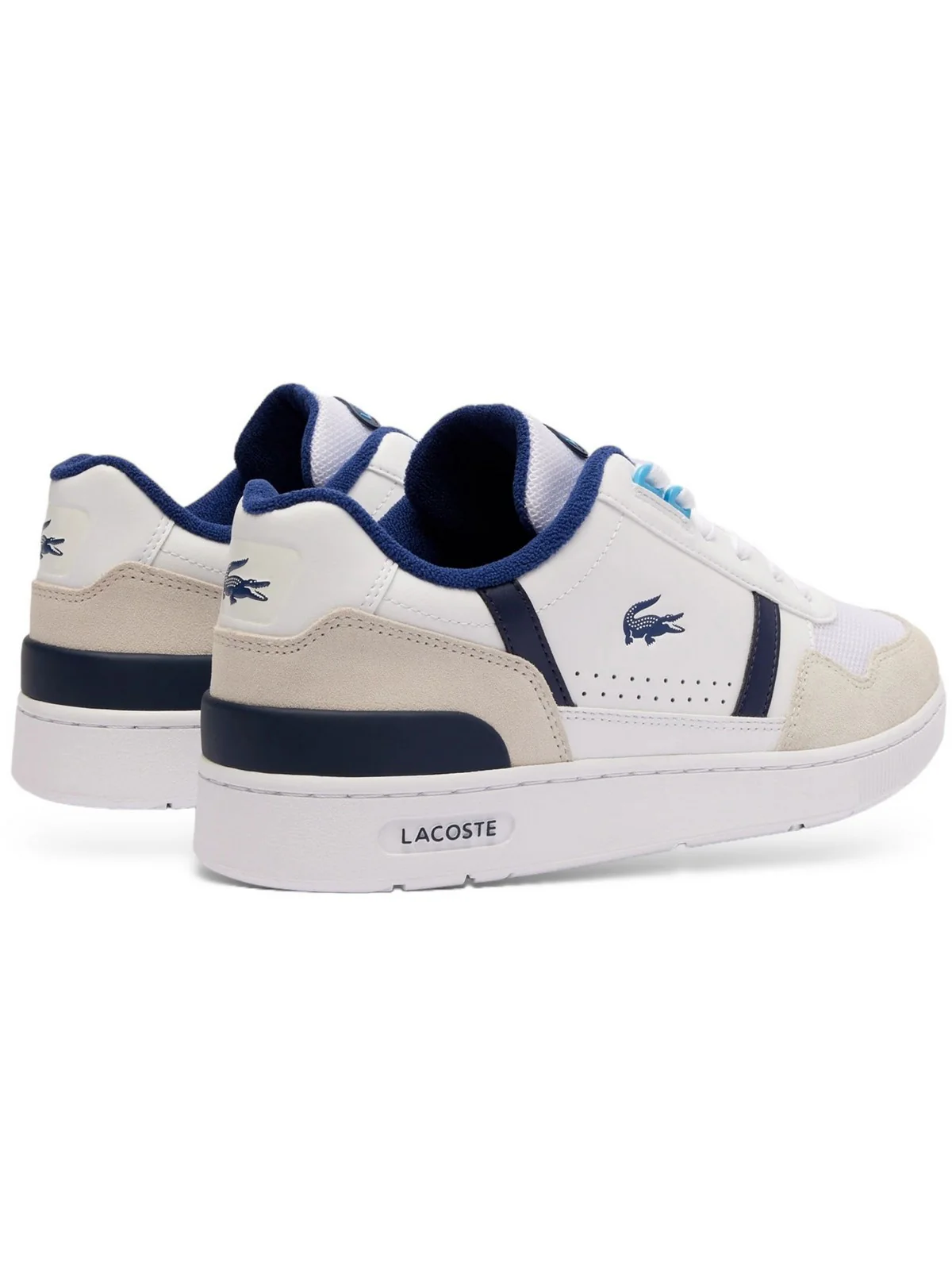 LACOSTE Sneaker Uomo T-CLIP 124 5 SMA 747SMA0071 080 Bianco - Image 3