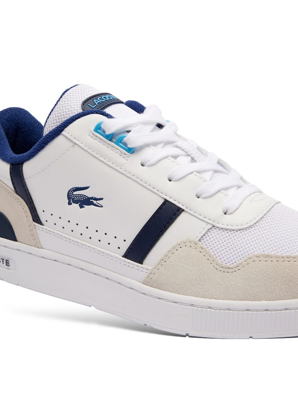 LACOSTE Sneaker Uomo T-CLIP 124 5 SMA 747SMA0071 080 Bianco - Image 4