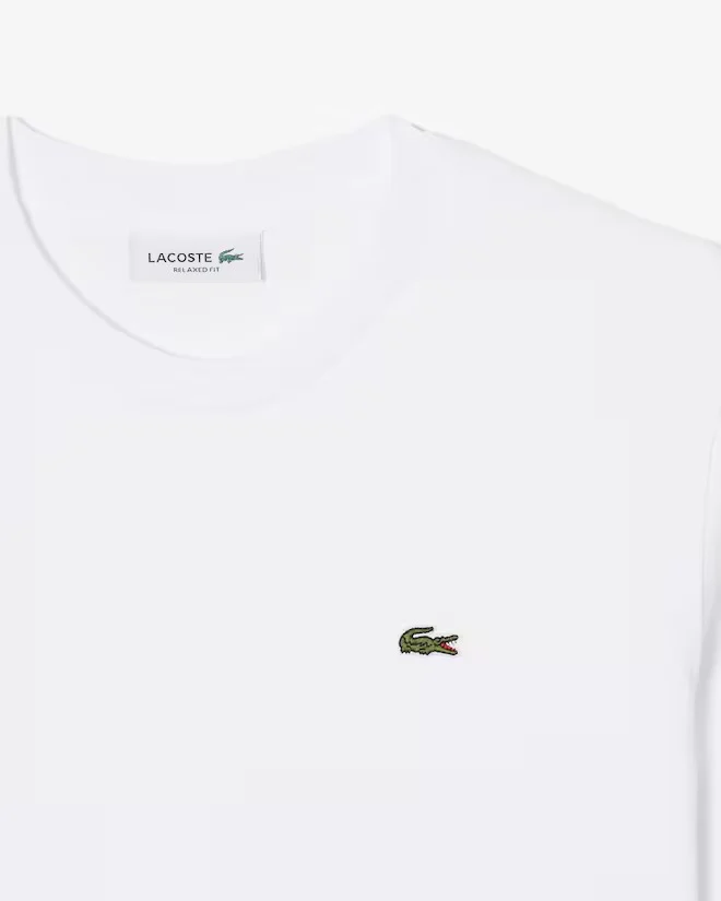 LACOSTE T-shirt Donna  TF7215 001 Bianco - Image 4