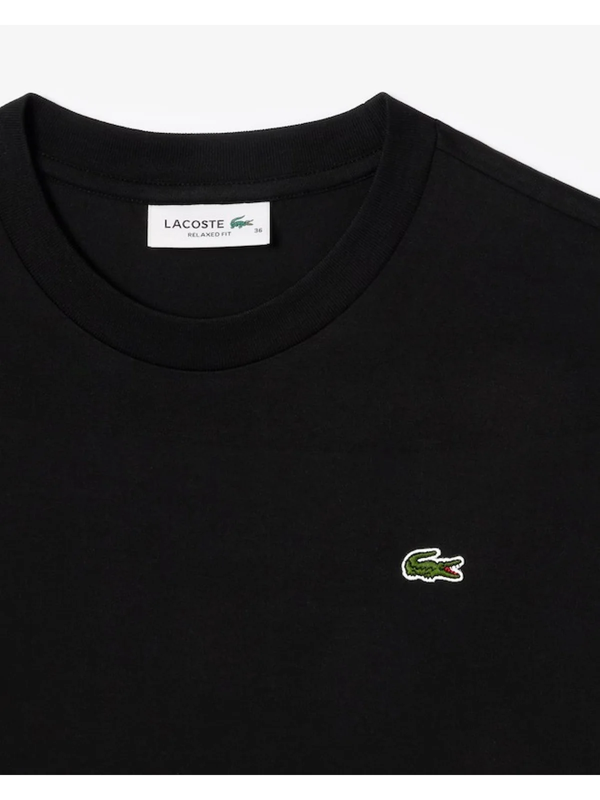 LACOSTE T-shirt Donna  TF7215 031 Nero - Image 4