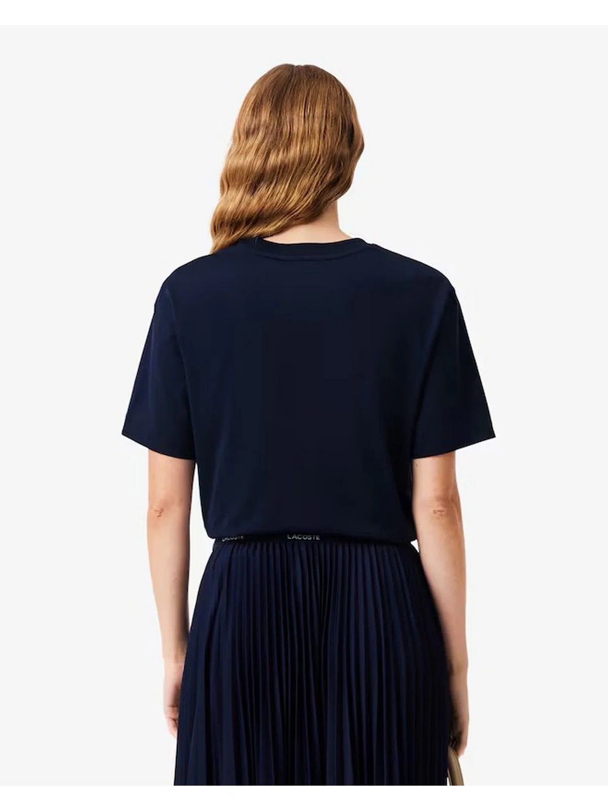 LACOSTE T-shirt Donna  TF7215 166 Blu - Image 3