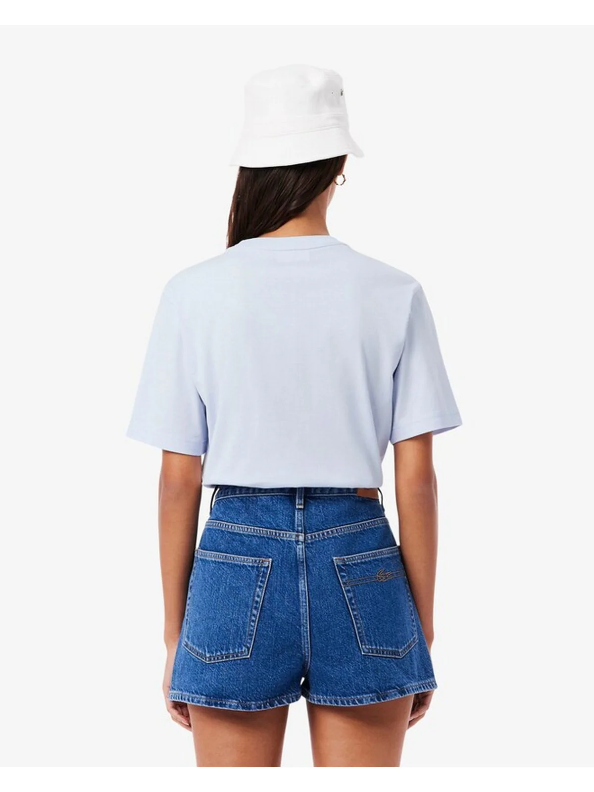 LACOSTE T-shirt Donna  TF7215 J2G BLU CHIARO - Image 5
