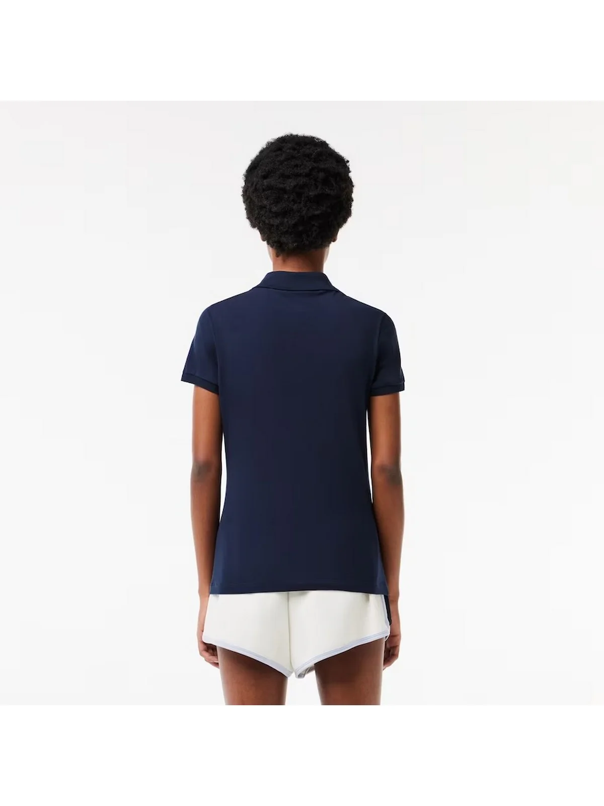 LACOSTE T-Shirt e Polo Donna  DF3443 166 Blu - Image 3