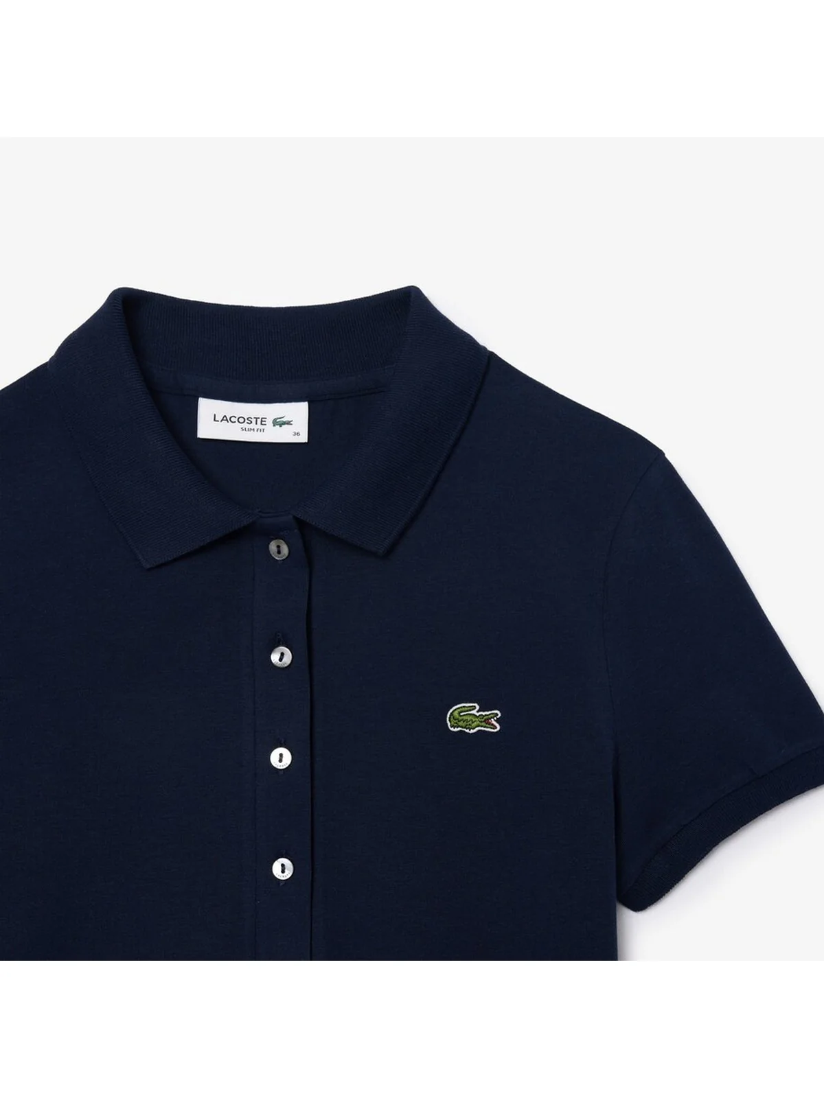 LACOSTE T-Shirt e Polo Donna  DF3443 166 Blu - Image 4