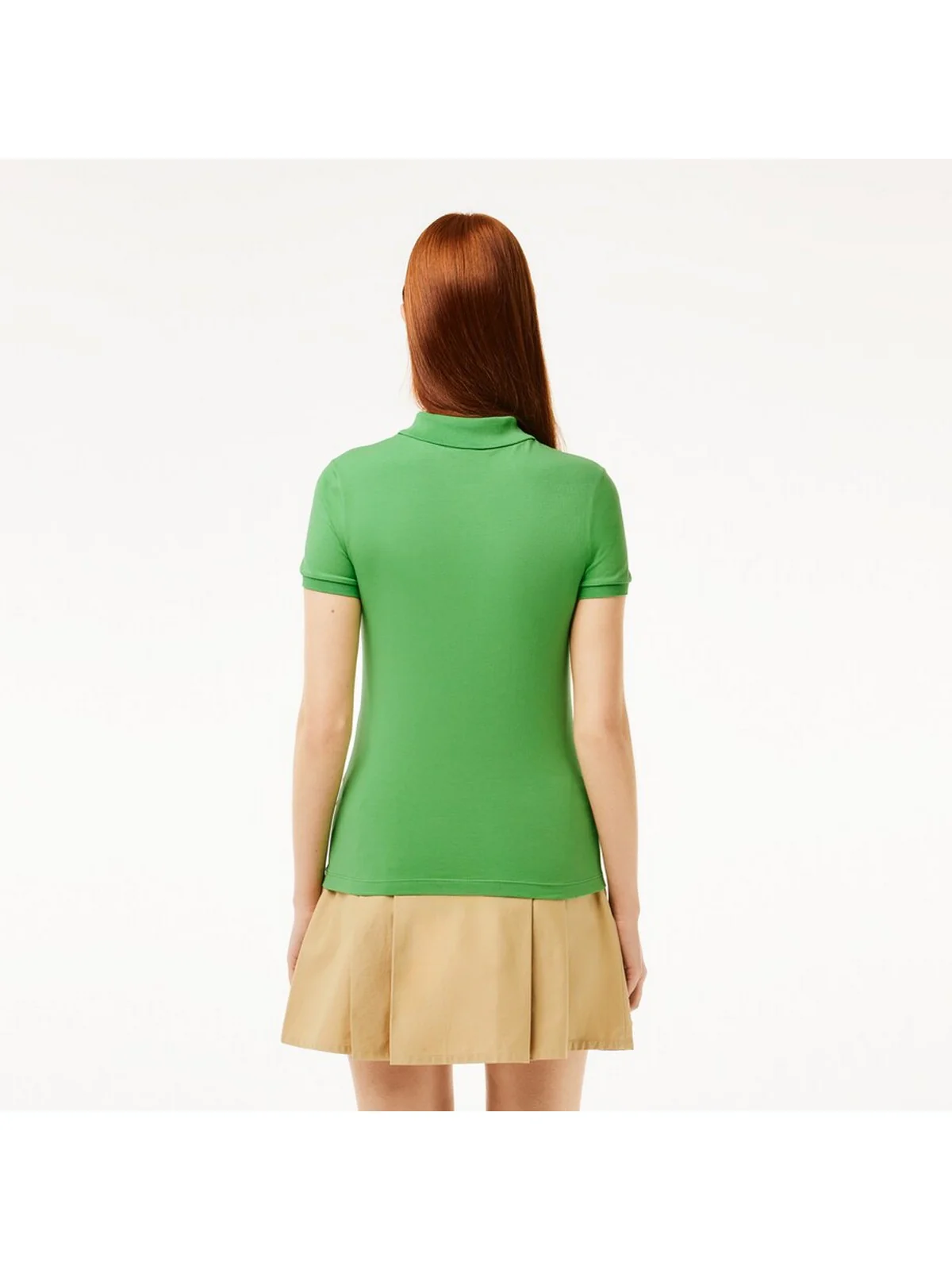 LACOSTE T-Shirt e Polo Donna  DF3443 IXU Verde - Image 3
