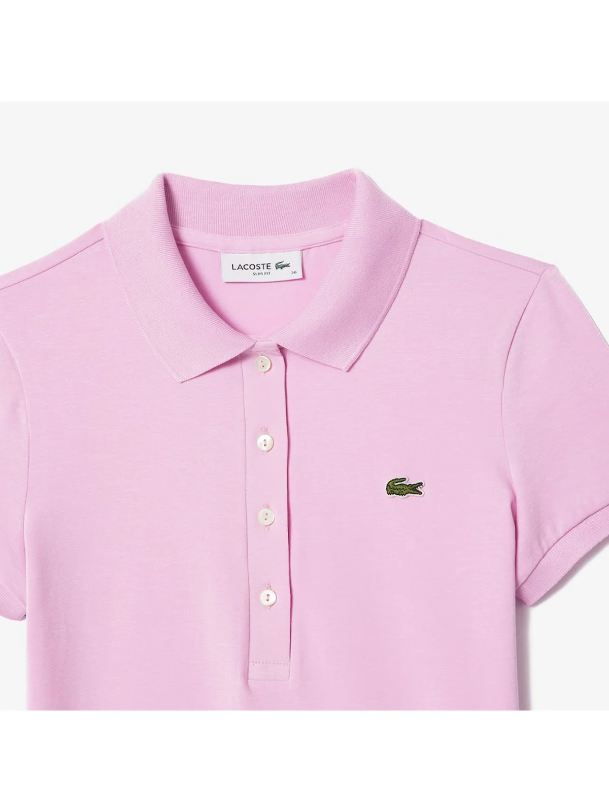 LACOSTE T-Shirt e Polo Donna  DF3443 IXV Rosa - Image 5
