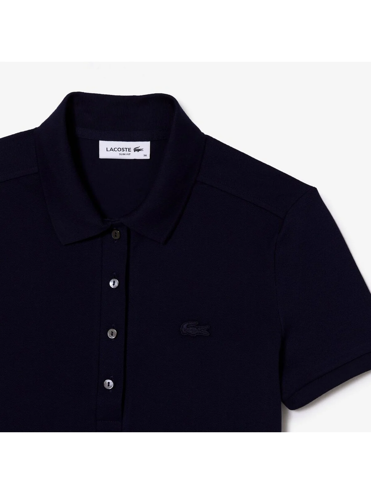 LACOSTE Polo Donna PF5462 166 Blu - Image 2