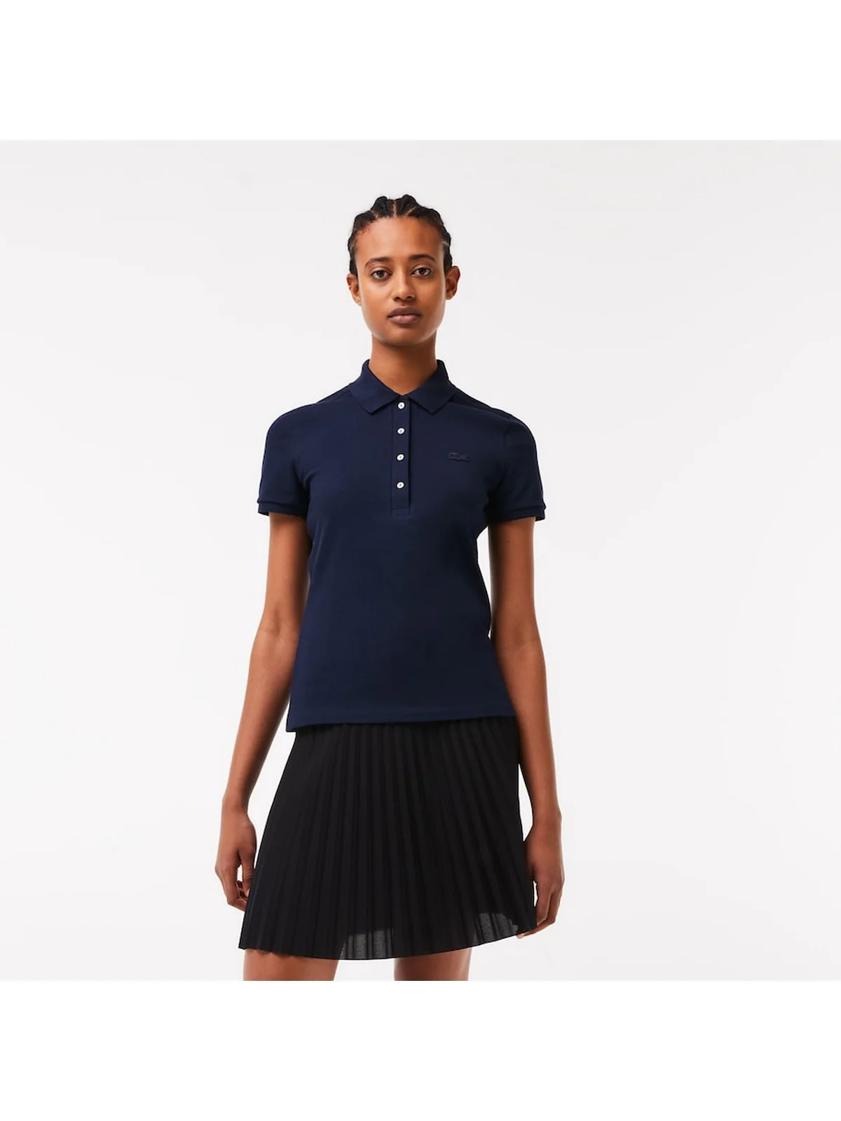 LACOSTE Polo Donna PF5462 166 Blu - Image 8