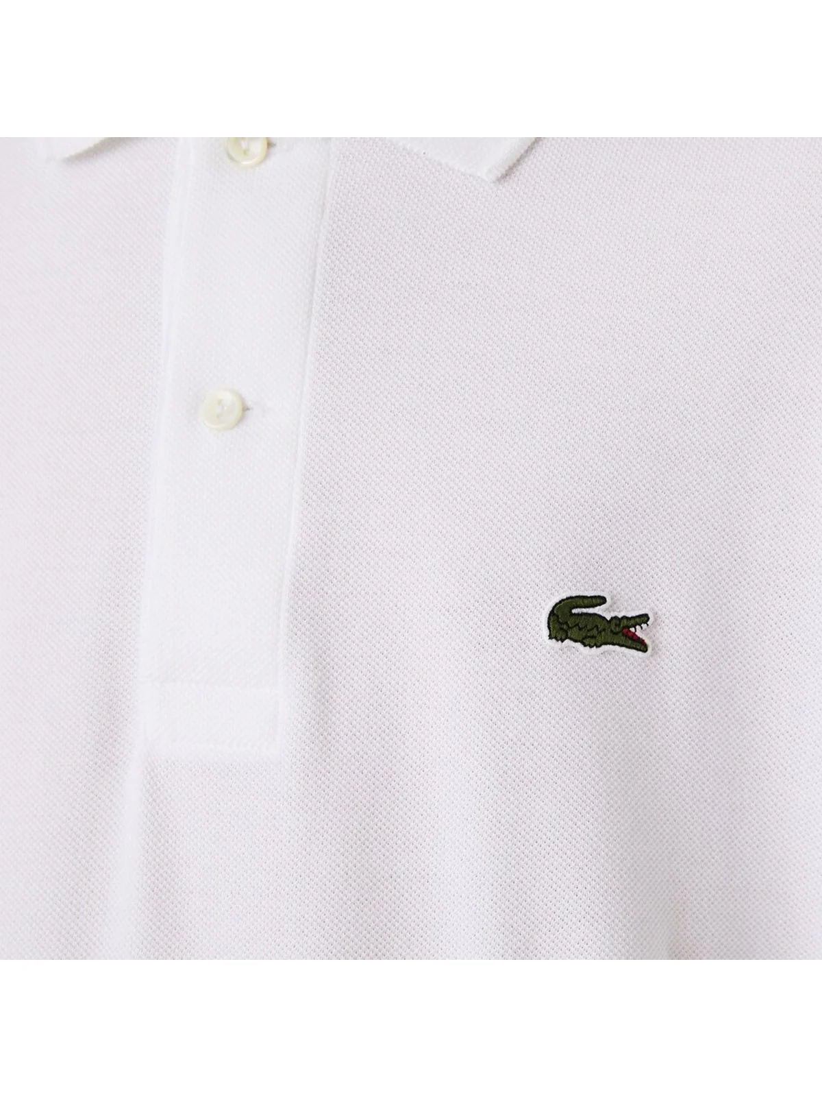 LACOSTE T-Shirt e Polo Uomo  L1312 001 Bianco - Image 3