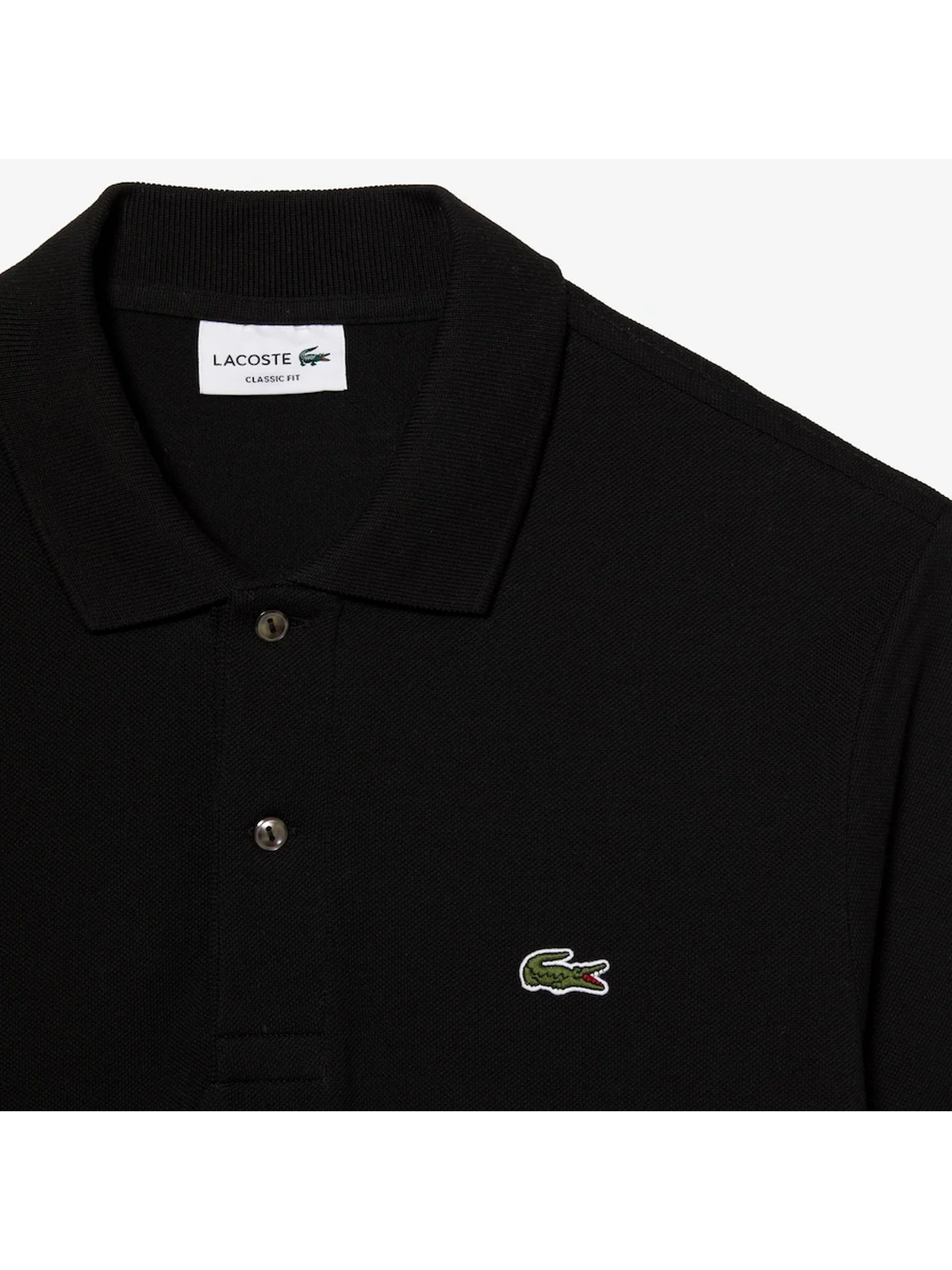 LACOSTE Polo Uomo  L1312 031 Nero - Image 3