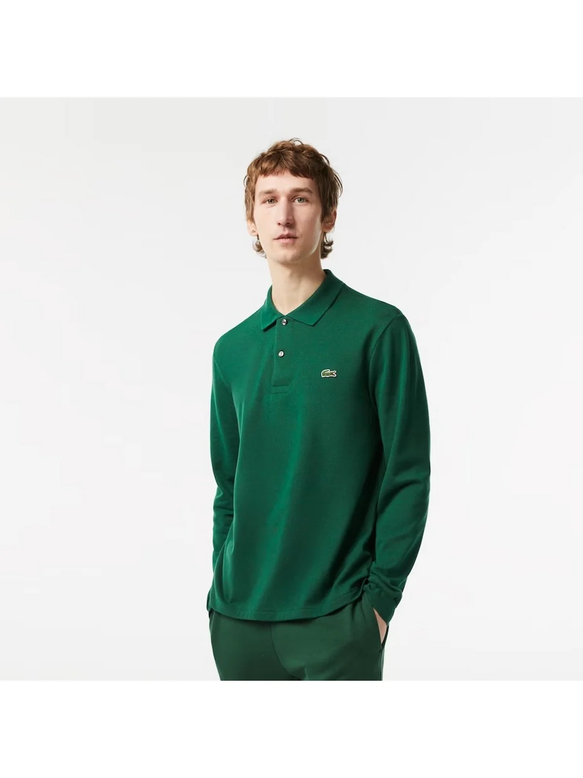 LACOSTE Polo Uomo  L1312 132 Verde - Image 2