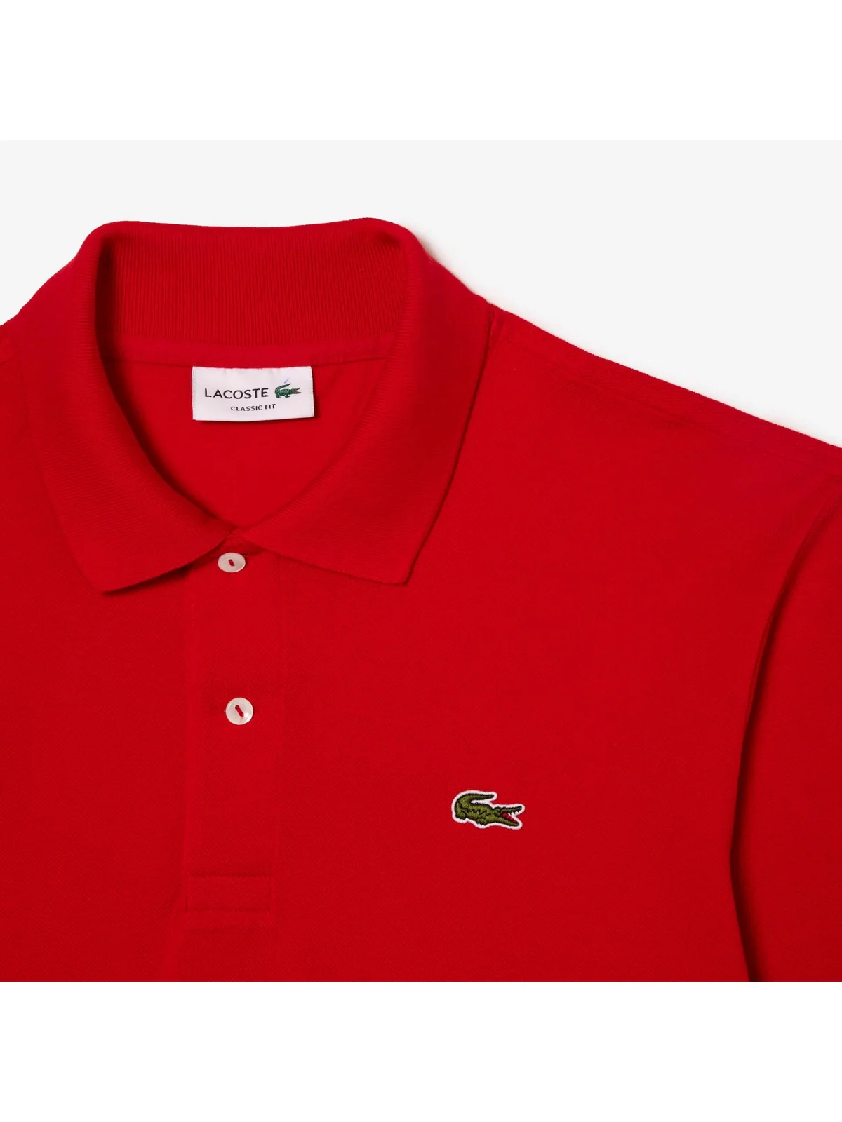 LACOSTE T-Shirt e Polo Uomo  L1312 240 Rosso - Image 4