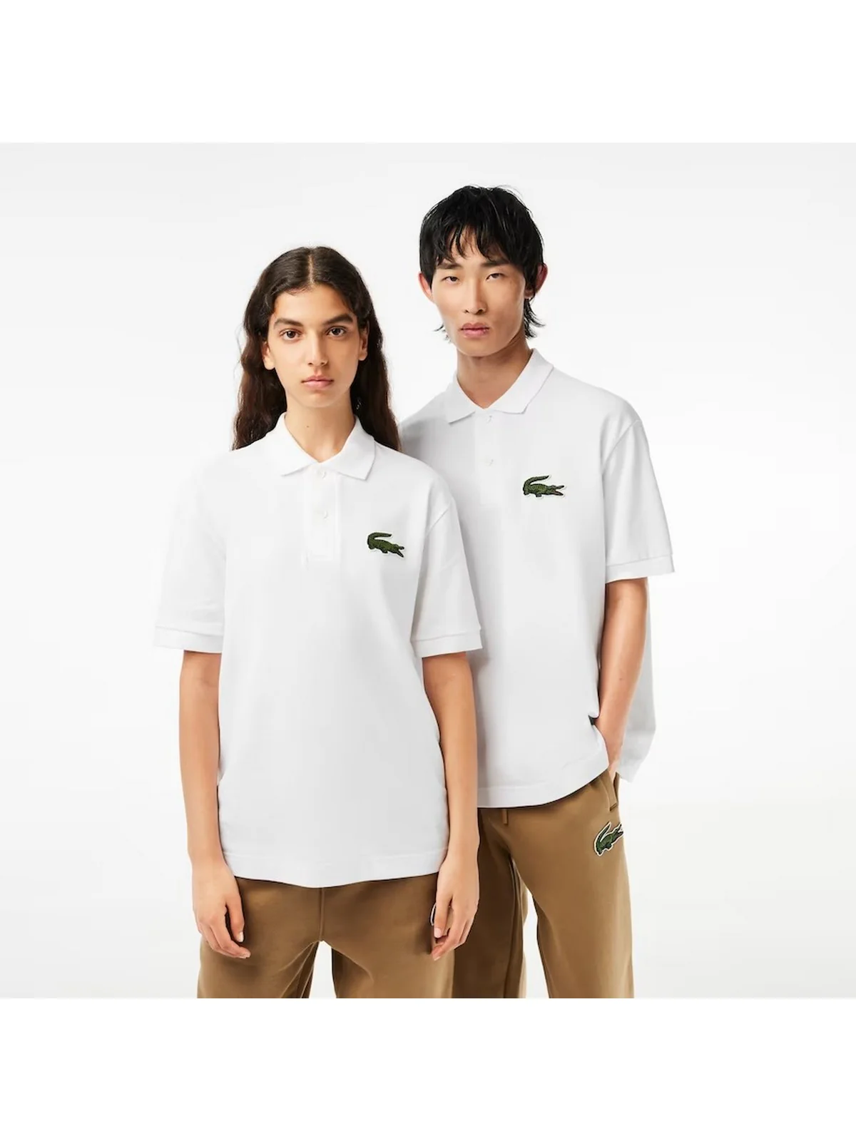 LACOSTE T-Shirt e Polo Uomo  PH3922 001 Bianco - Image 2